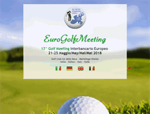 Tablet Screenshot of eurogolfmeeting.it